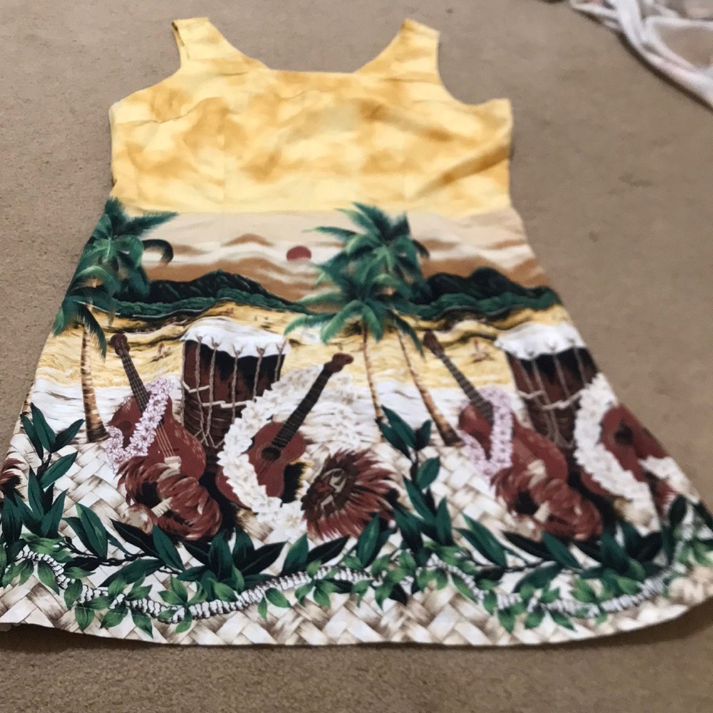 ⚡️FINAL PRICE⚡️ Vintage Island Aloha Wear Hawaiian Dress